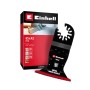 Einhell HSS BiM Tauchsägeblatt, 65x42mm, für Multitool. Zubehör für präzise Schnitte in Holz und Metall.