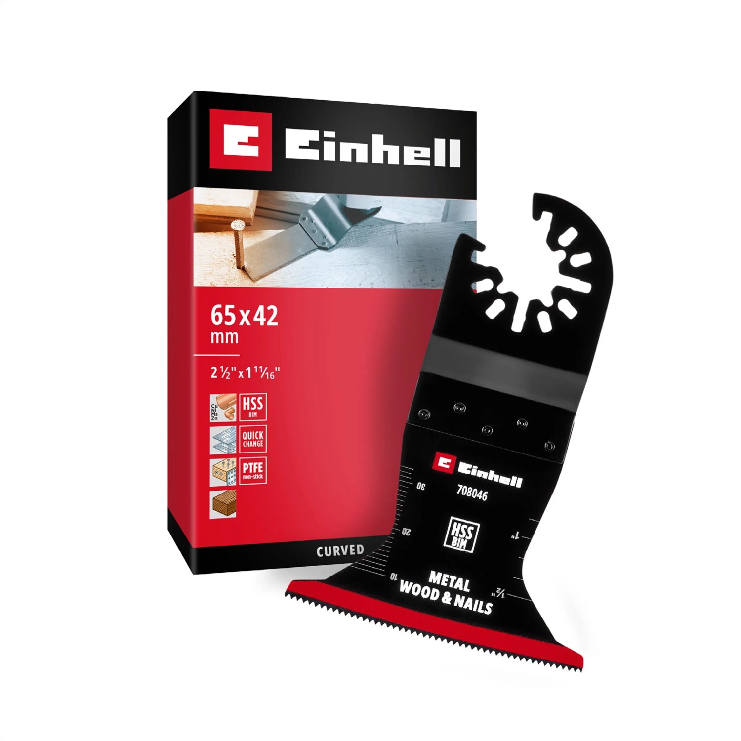 Einhell Tauchsägeblatt HSS BiM Curved 65 mm x 42 mm günstig online kaufen