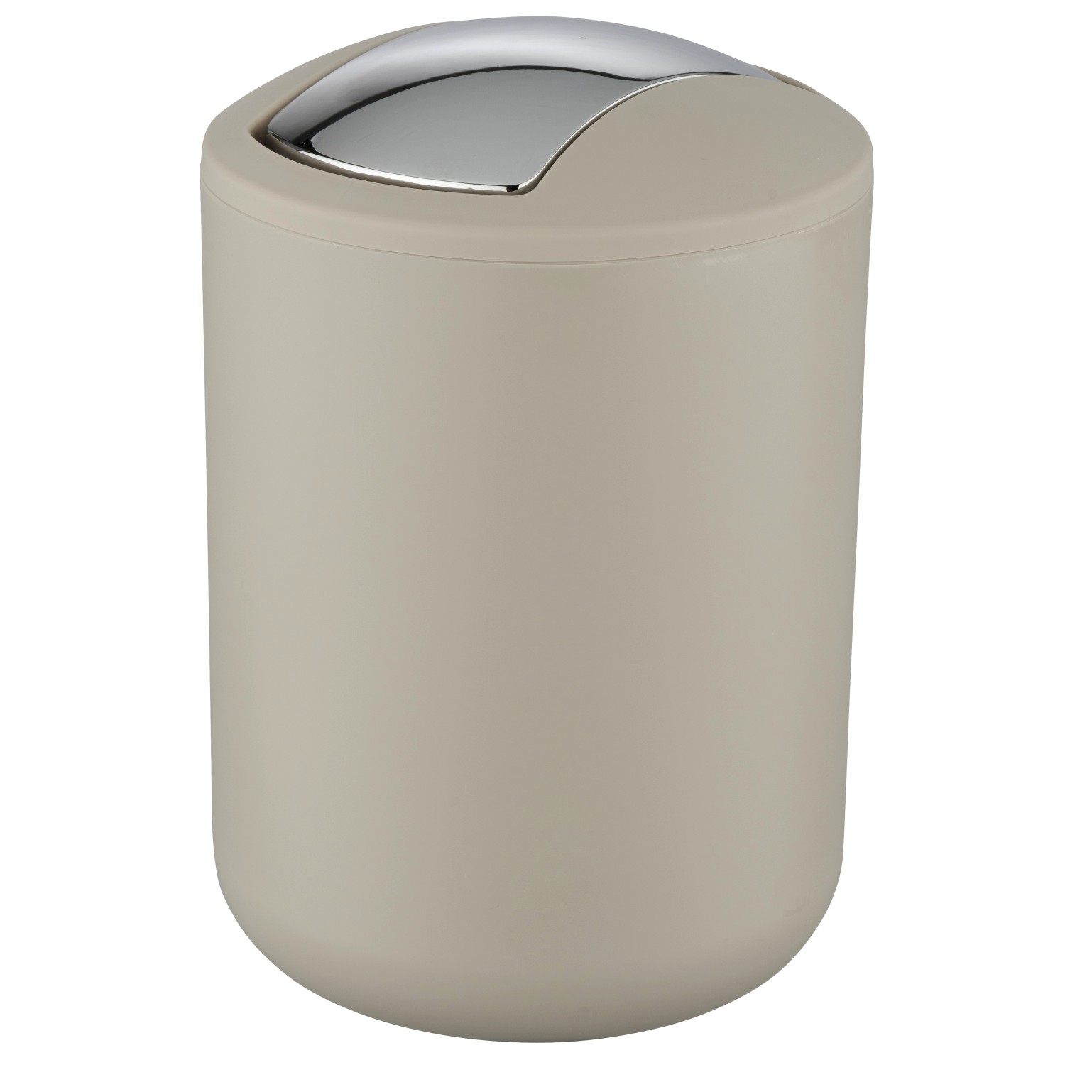 Wenko Schwingdeckeleimer Brasil 2 l Taupe günstig online kaufen