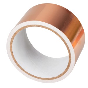 Windhager Schnecken-Abwehrband aus Kupfer, 5 cm breit und 600 cm lang, auf Rolle.