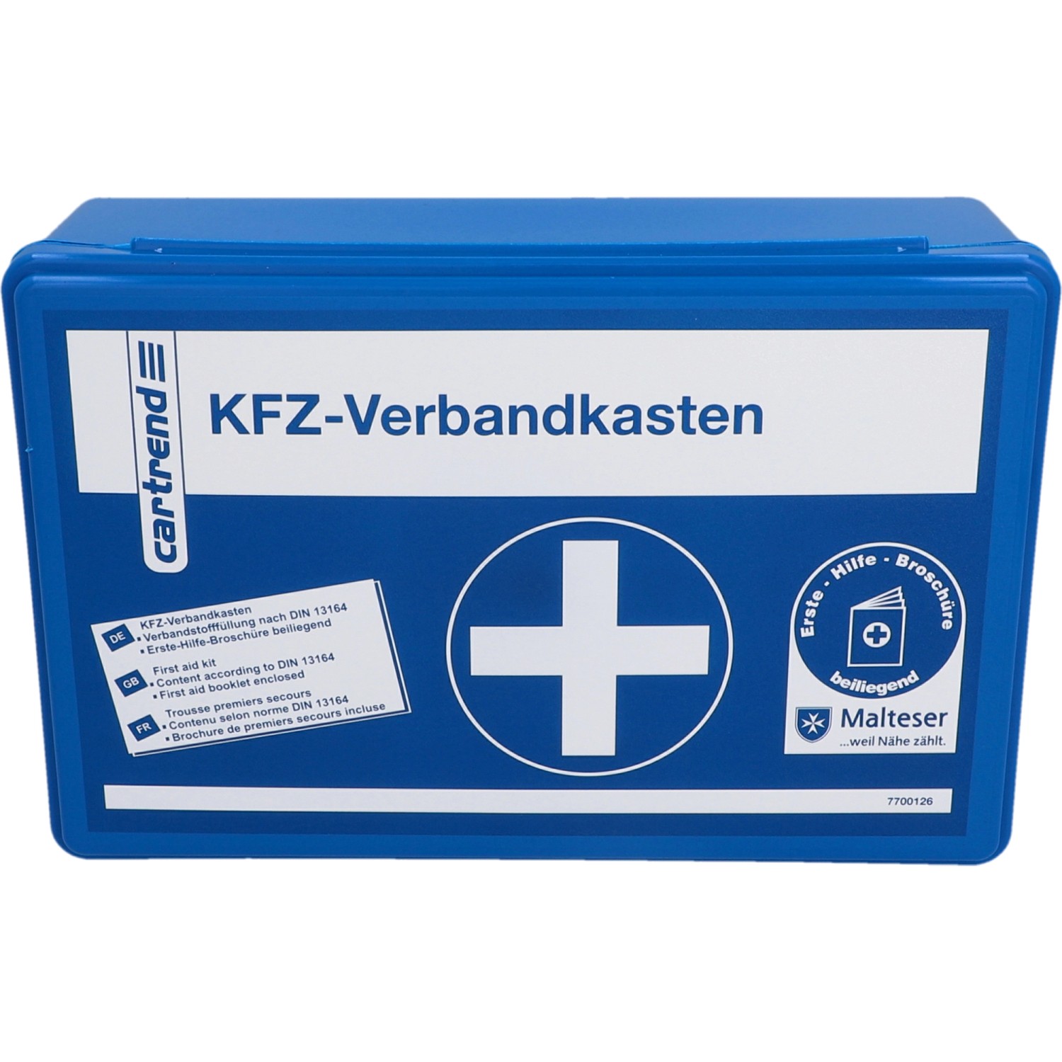 Cartrend Kfz-Verbandskasten Classic Blau DIN 13164-2022