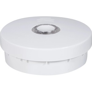 Weißer 10-Jahres Rauchmelder, 85 dB, 10x10x3 cm, für Brandschutz