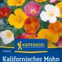 Kiepenkerl Kalifornischer Mohn Goldmohn Mischung mit Blüten in Gelb, Orange, Rot, Rosa und Weiß.