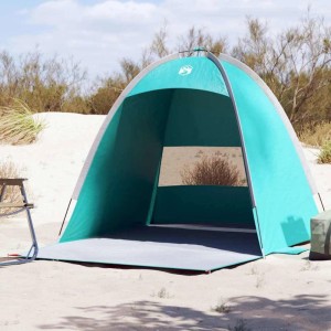 vidaXL Strandzelt 3 Personen Seegrün Wasserdicht 4009456