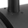 Detailaufnahme des regulierbaren Kamins am El Fuego Gas-Kohle-Kombigrill Sierra.