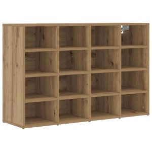 vidaXL Schuhschrank Artisan-Eiche 103 x 30 x 67 cm Holzwerkstoff 875219