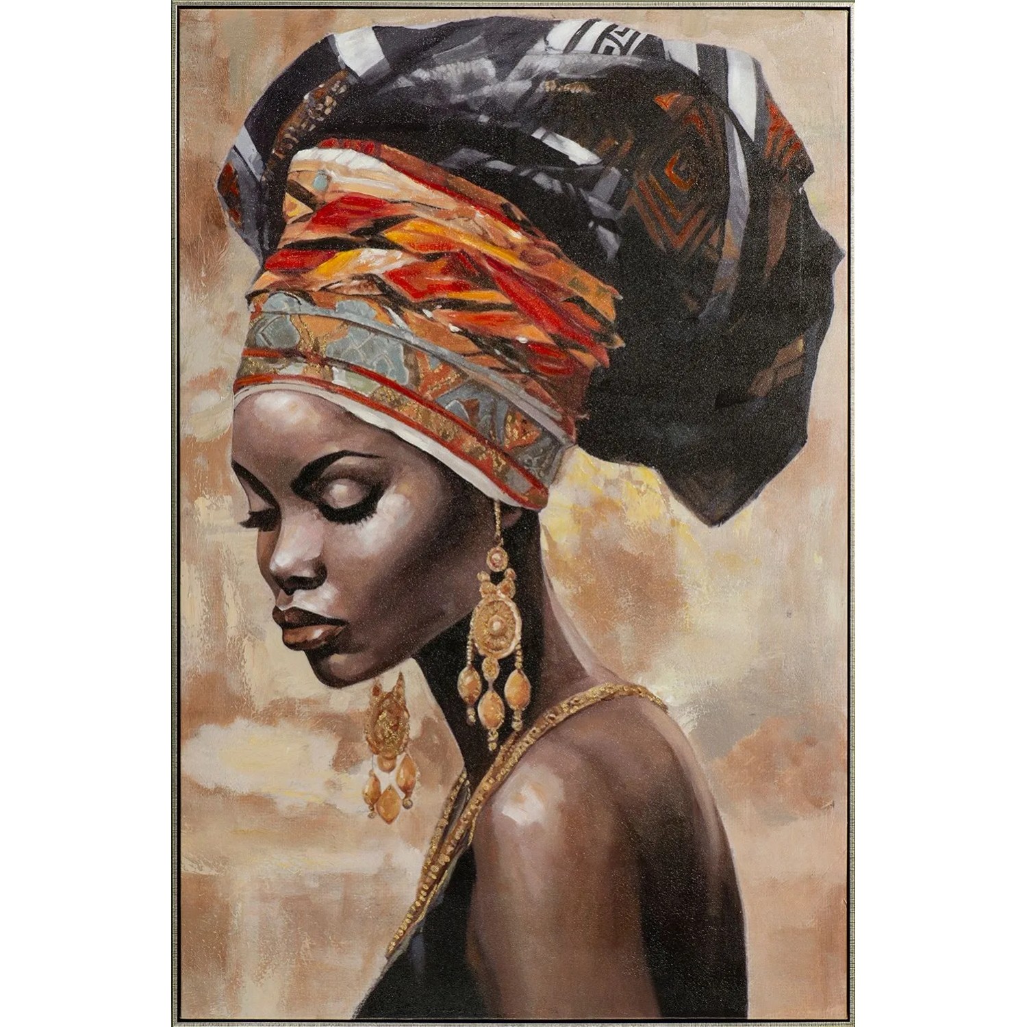 Art Universe Leinwandbild Dreams of Africa 80 x 120 cm