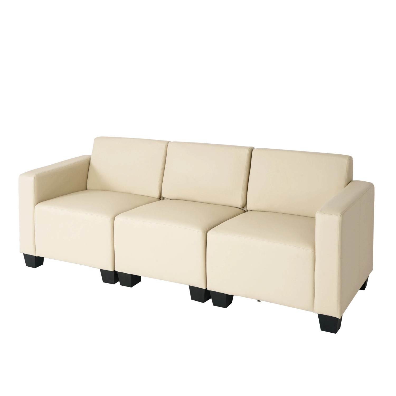 MCW 3-Sitzer Sofa Moncalieri Creme günstig online kaufen