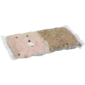 Wenko Vakuumbeutel Reise-Set, 6-teilig, transparent. Platzsparende Aufbewahrung für Textilien.