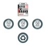 Zertifizierungen und Auszeichnungen für CANOPIA Gewächshäuser: ISO 14001, ISO 9001, ISO 45001, Top Garden Brand.