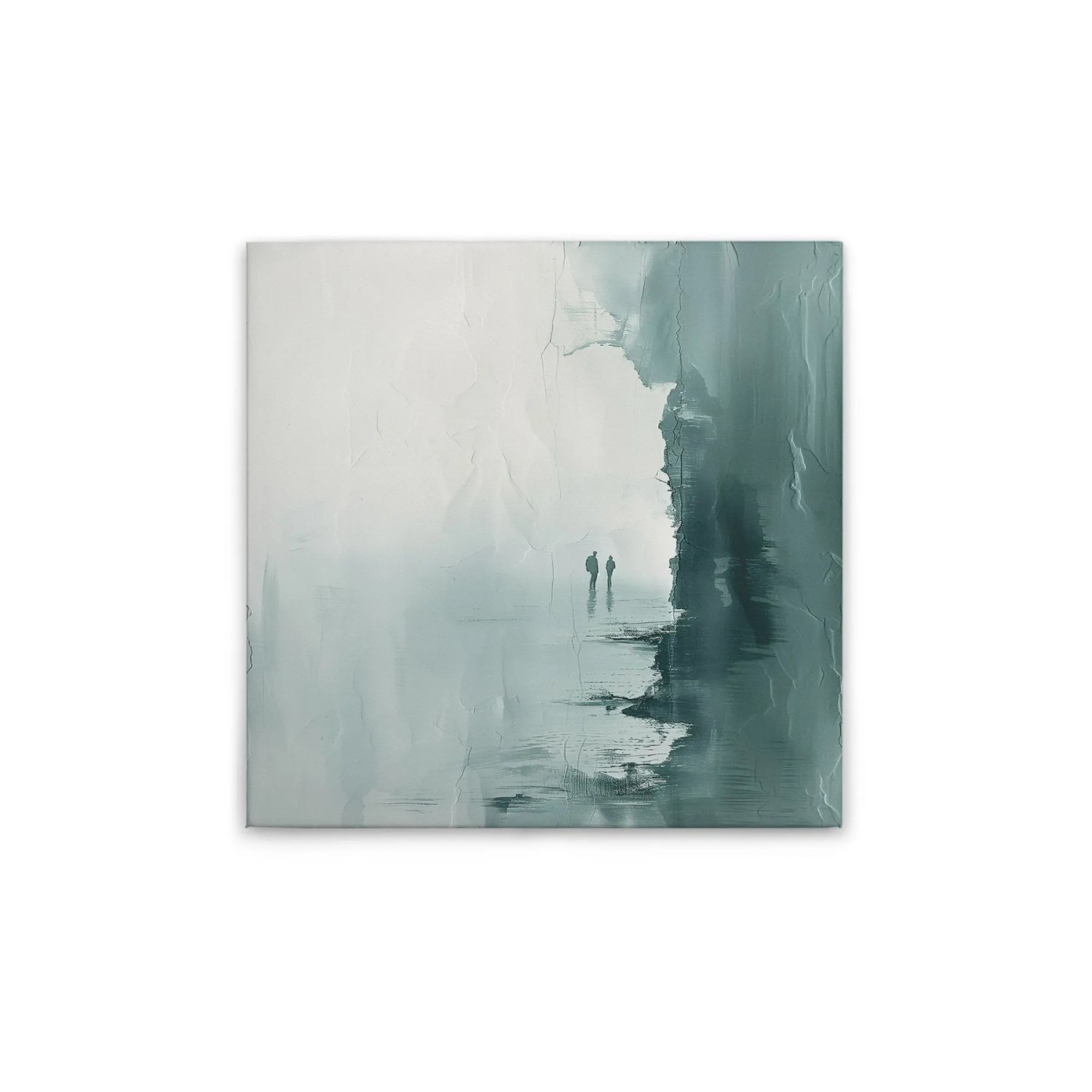 Tadessi Leinwandbild - M1-No.52275 - Strandmotiv Abstrakt - 40 x 40 cm - Querformat