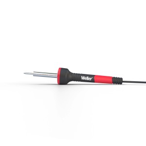 Weller Lötstation WLSK3023C: Lötkolben mit rotem Griff und schwarzem Handstück.
