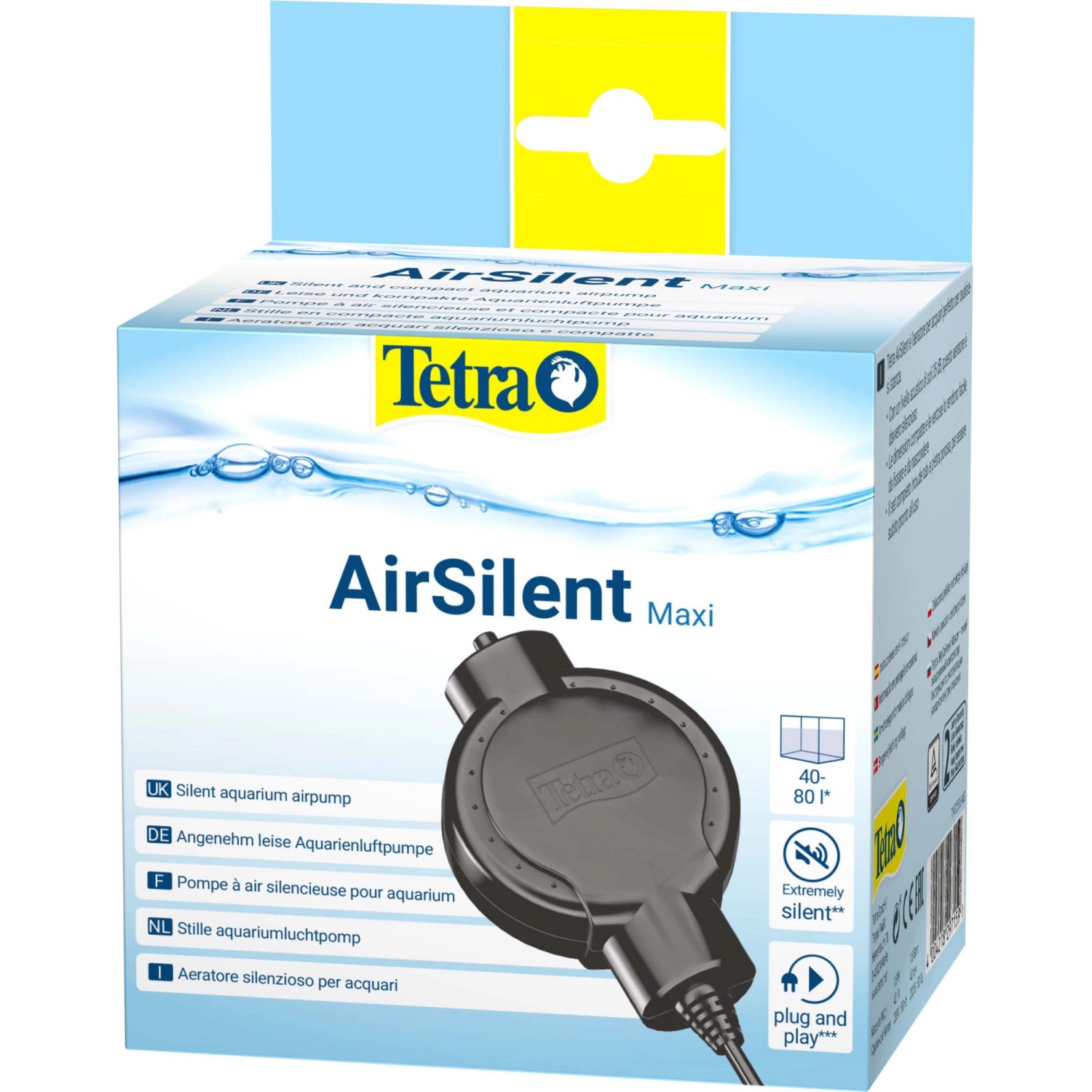 Tetra AirSilent Maxi 6 cm x 6 cm x 2,9 cm