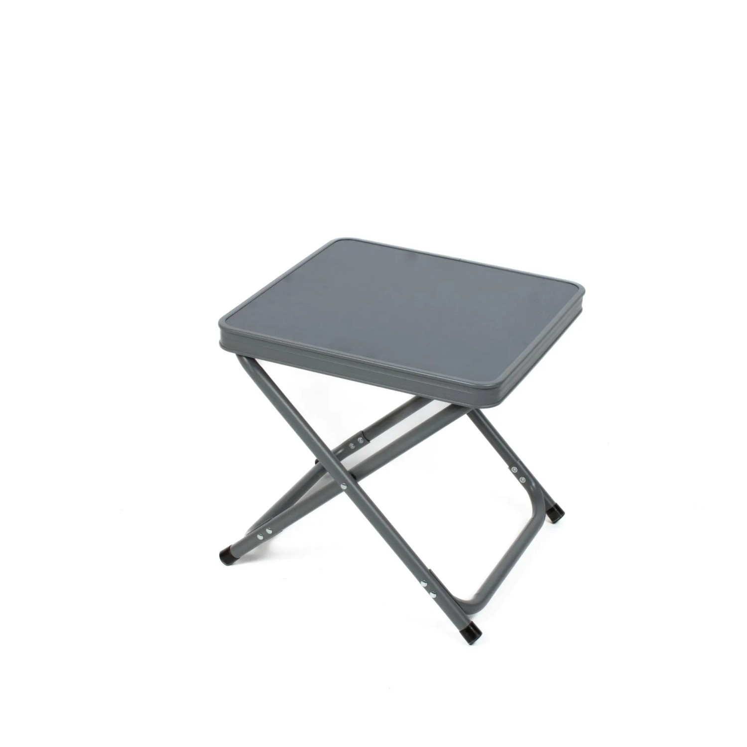 Grauer Eclipse Camping Klapphocker/Tisch Titan, ideal für Camping, Strand oder Garten.