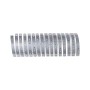 Aufgerollter Paulmann MaxLED 250 LED-Streifen, 5 m, warmweiß, silber.