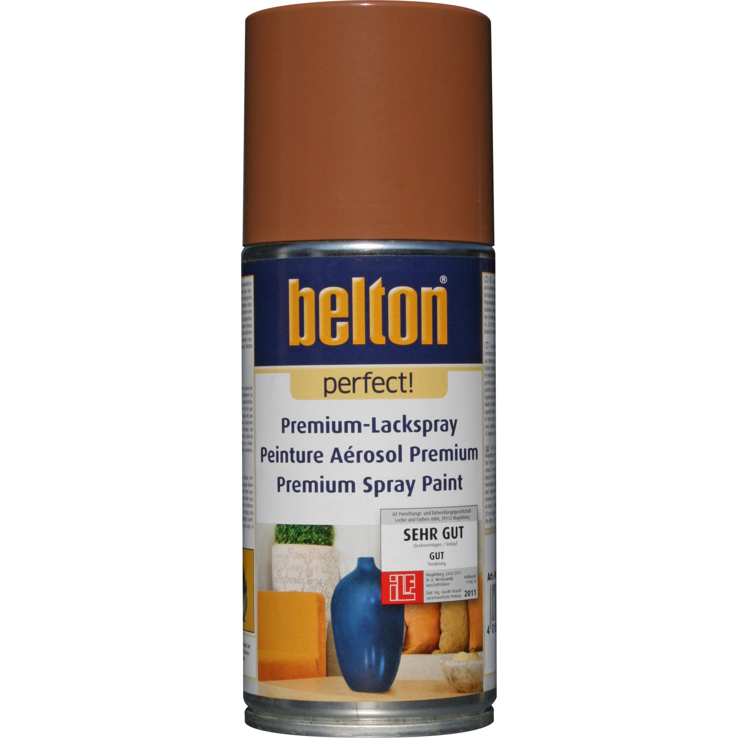 Belton Perfect Premium-Lackspray Hellbraun seidenmatt 150 ml