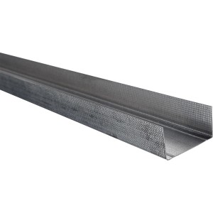 Saint-Gobain Rigips UW Profil, 75 mm breit, zur Erstellung von Ständerwerk Unterkonstruktionen.