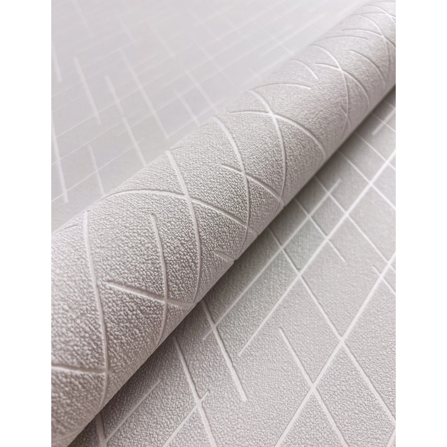 Newroom Vliestapete Saira Grey Linien Modern FSC®