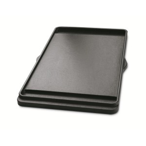 Weber Gusseisen Wendeplatte für Spirit 210 Grill, beidseitig nutzbar.