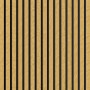 Akustikpaneel Muster Esche Natur geölt, MDF mit schwarzem Filz, 29,5x15cm