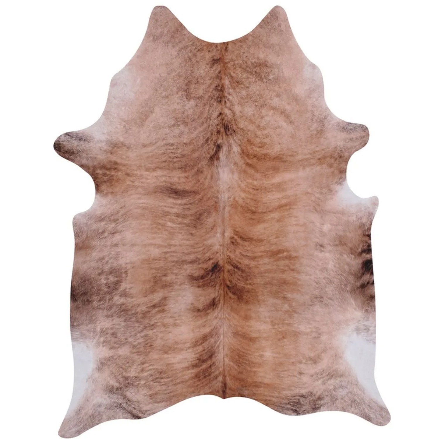Vercai Rugs Teppich Nova Skins Braun 77 x 100 cm