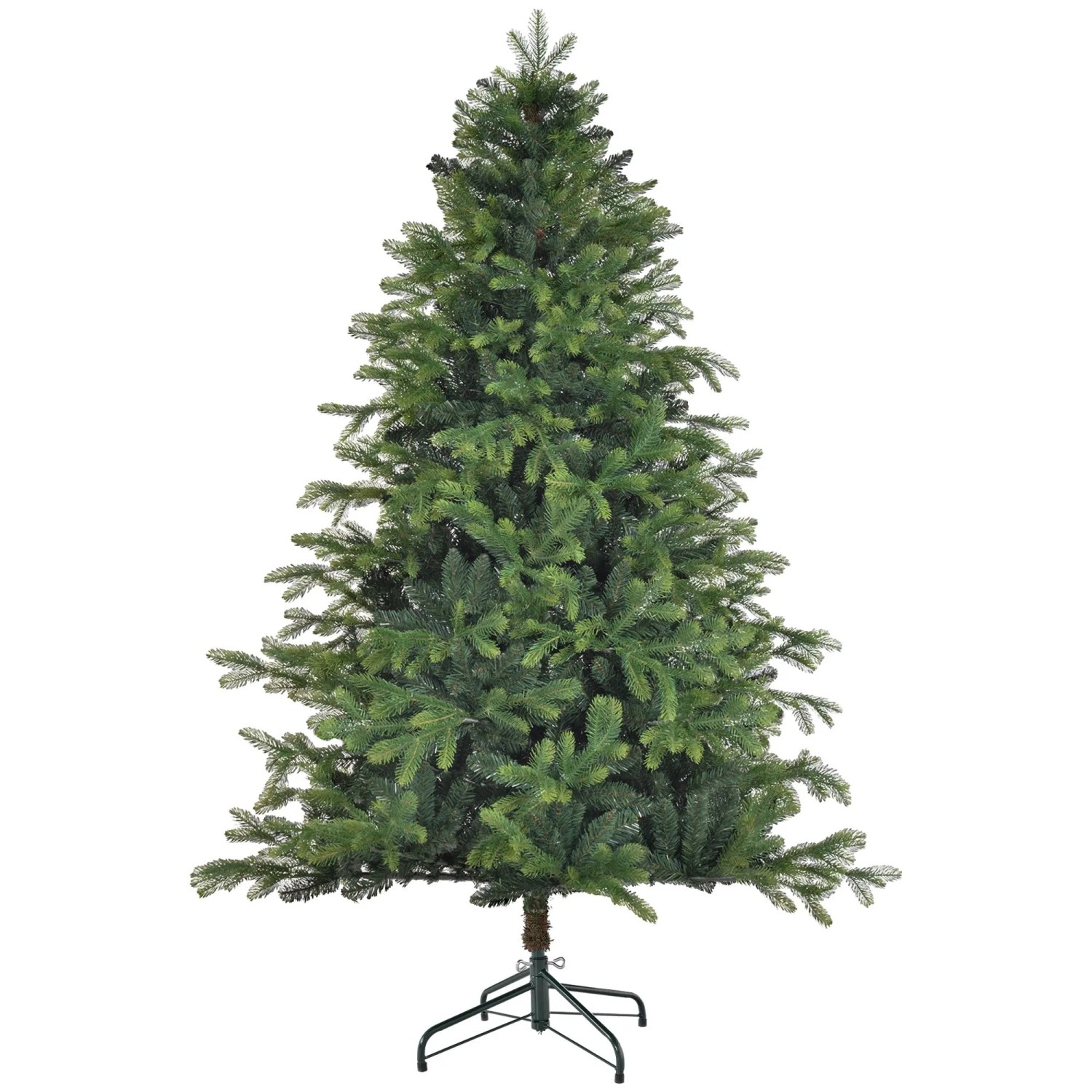 Furnicato Künstlicher Weihnachtsbaum 183 Cm Grün  Flammhemmend  Stabiler Fuß