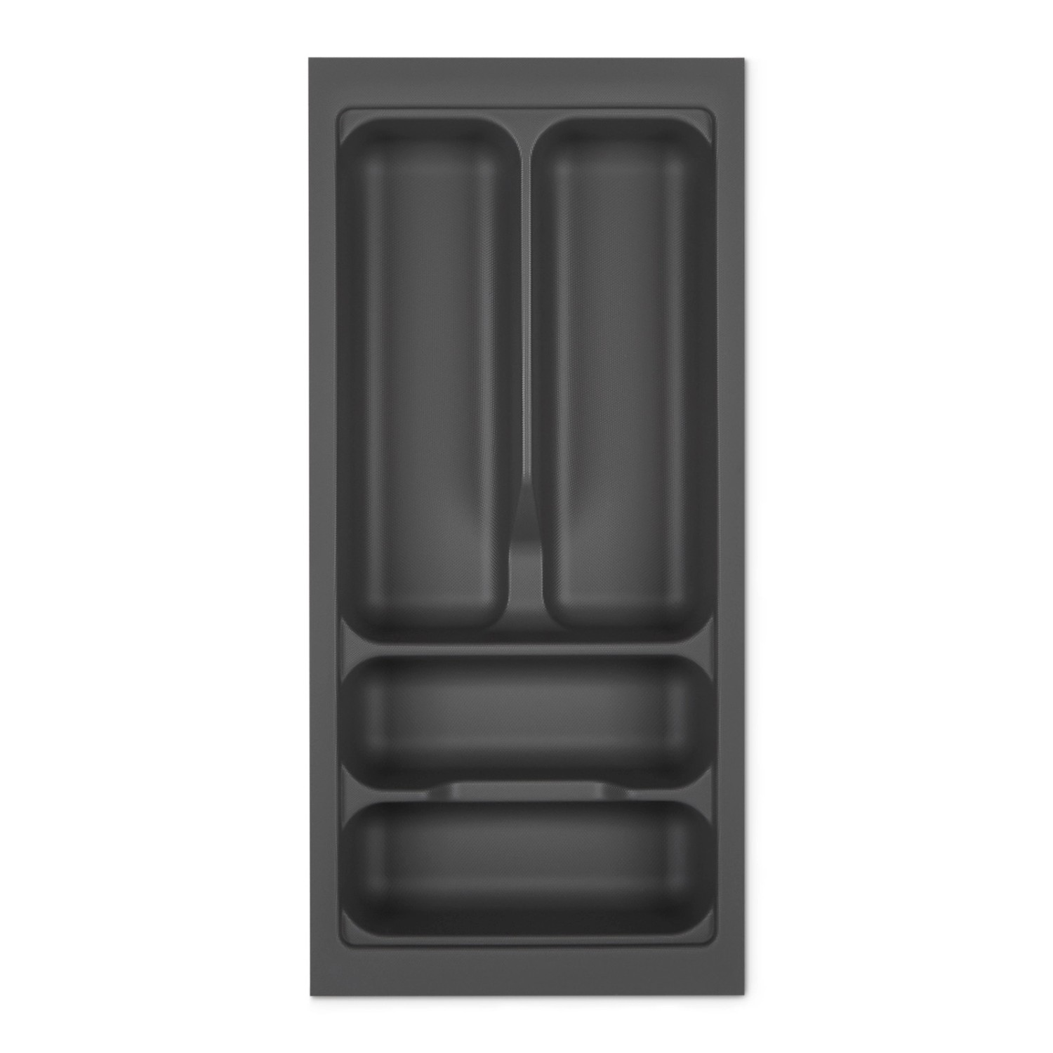 SOTECH Orga-Box I Besteckeinsatz Höhe 55 mm Oriongrau 300 mm Antirutschbeschichtung Für Blum Tandembox und ModernBox