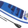 Bestway Board-Set Oceana Cabrio: Aufblasbares Stand Up Paddle Board mit Paddel und Kajak-Sitz.