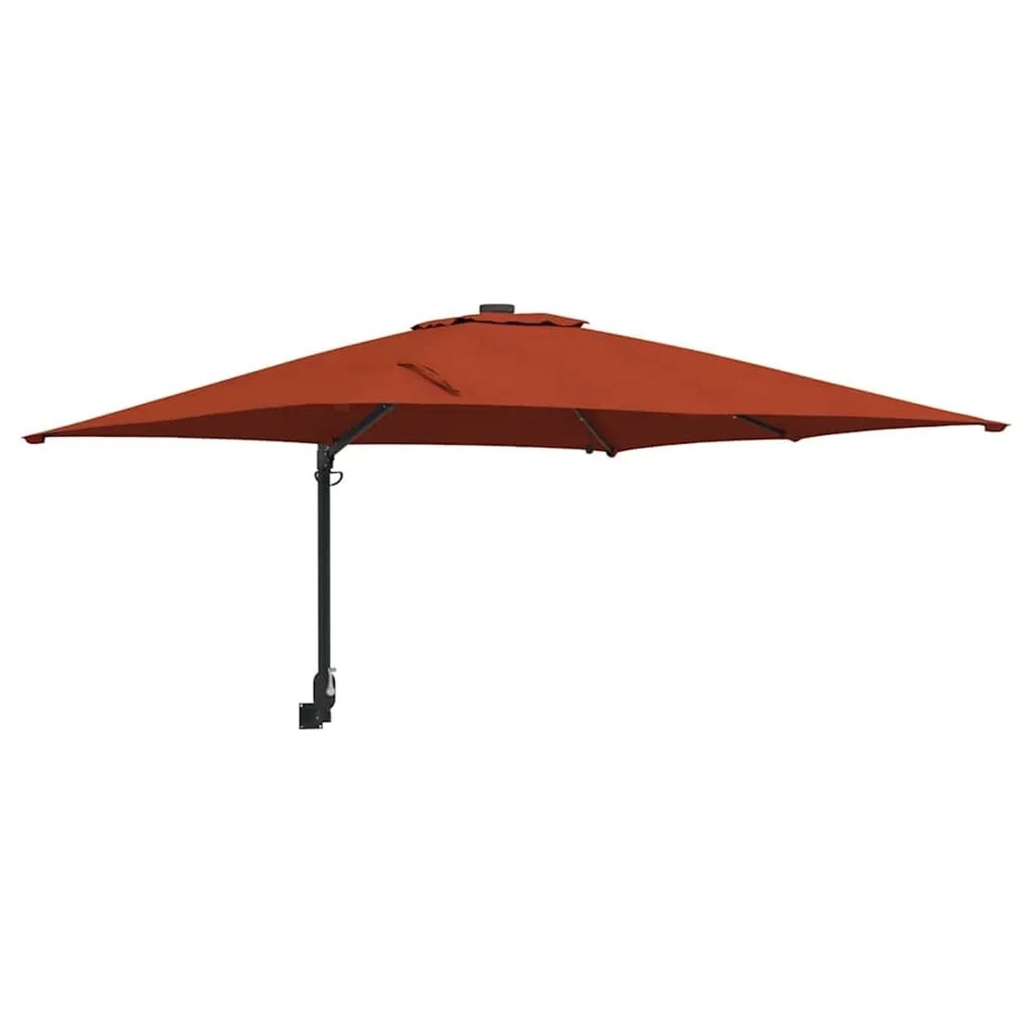 vidaXL Gartenparasol Terrakotta 248,5 x 247,5 x 160 cm Stoff 42003256 günstig online kaufen