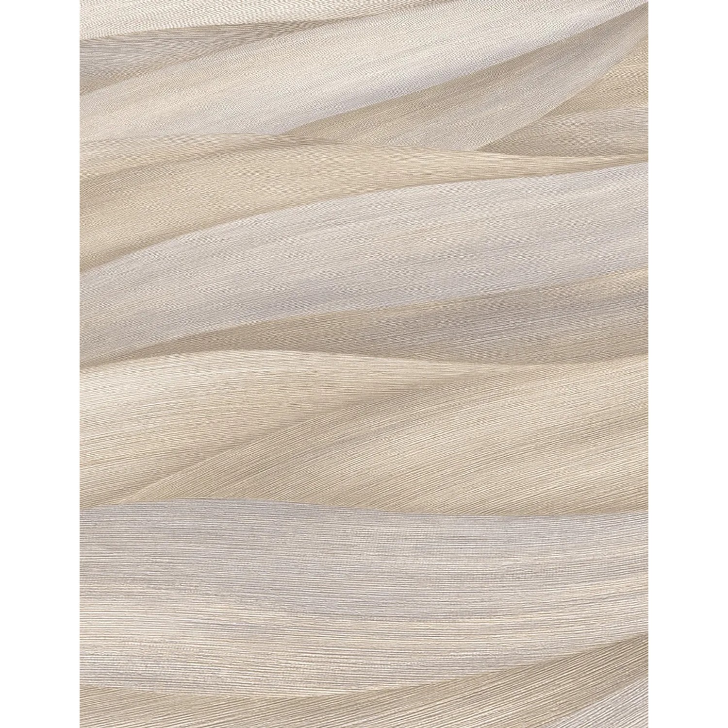 Erismann Vliestapete Casual Chic: Wellenmuster in Stormy Beige für ein modernes Wohnambiente.