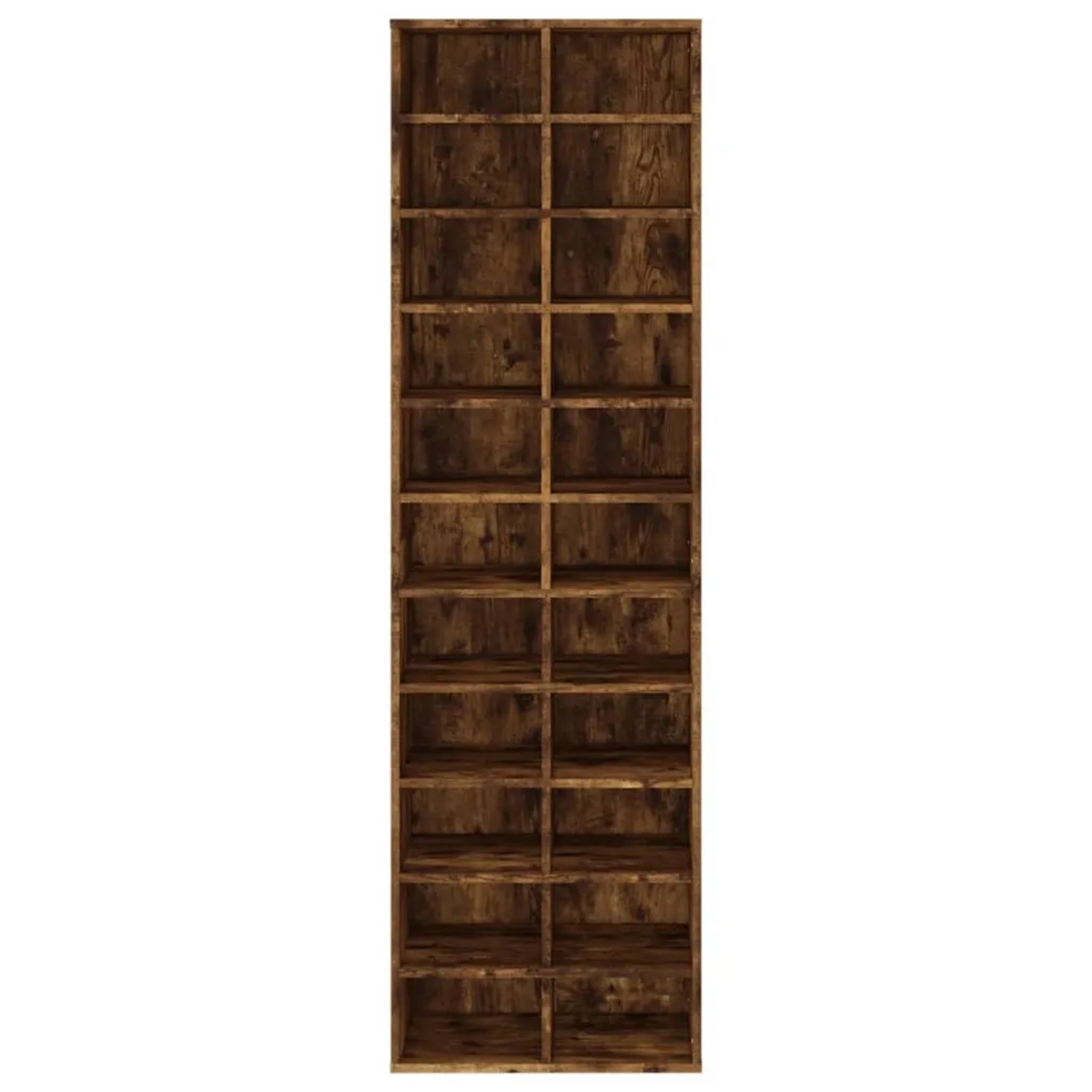 vidaXL Schuhregal Räuchereiche 54x34x183 cm Holzwerkstoff 815300_4