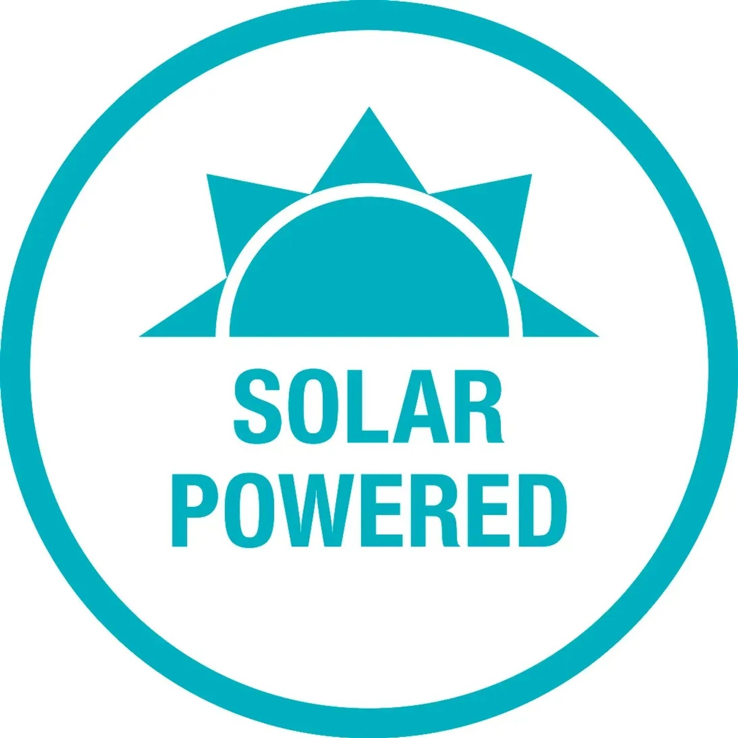 Symbol für Solarbetrieb des Gardena Aqua Bloom Bewässerungs-Sets.
