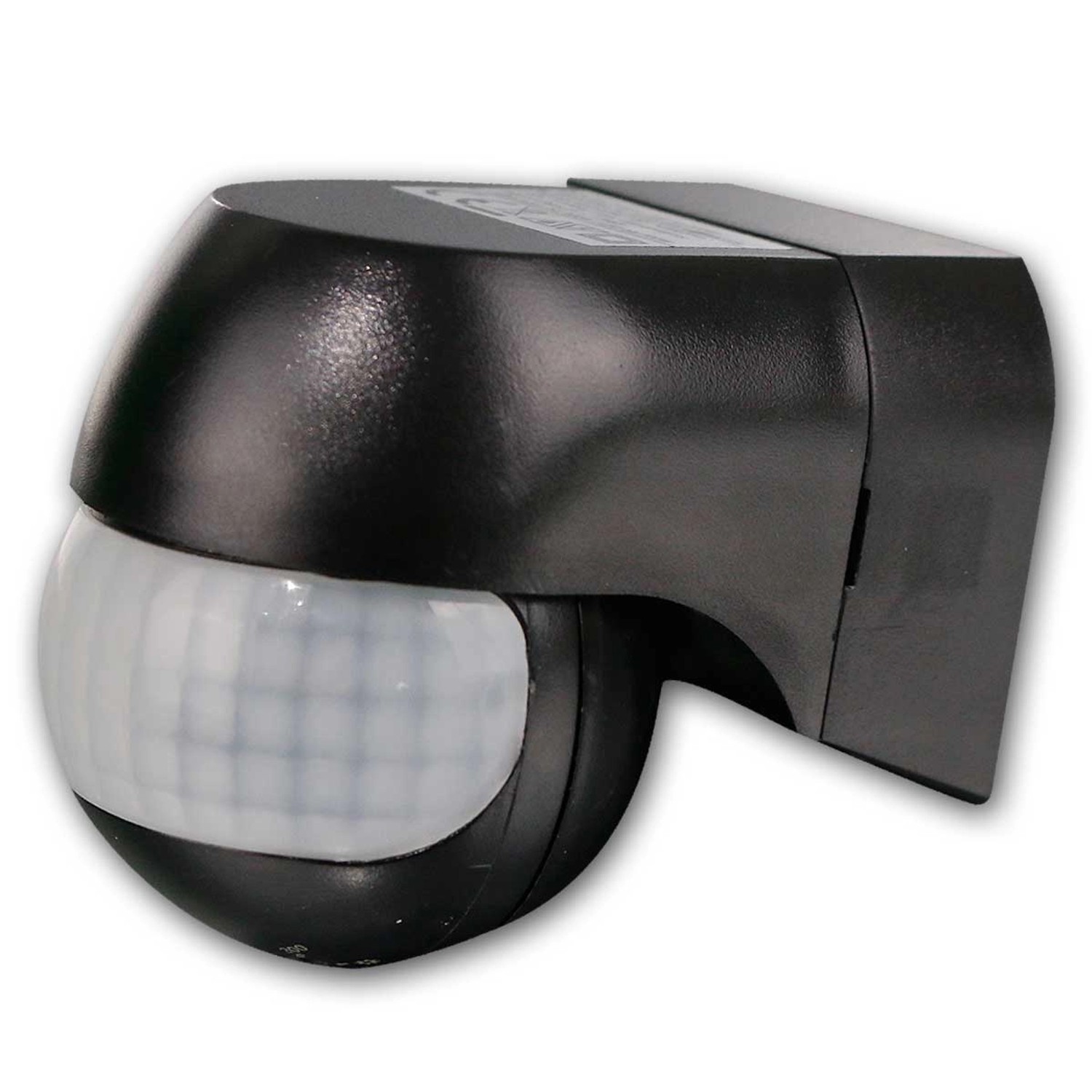 ChiliTec Bewegungsmelder 180 Grad CBM-Slim Schwarz 1-800W 12m