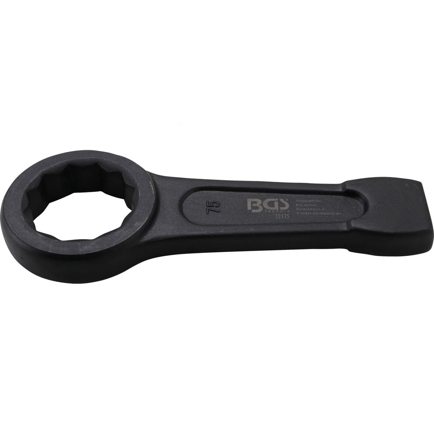 BGS Schlag Ringschlüssel SW 75 Mm 35175