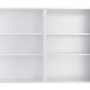 Optifit Hängeschrank Jonte984, 100cm, anthrazit/Wildeiche, mit offenen Türen und Einlegeböden.