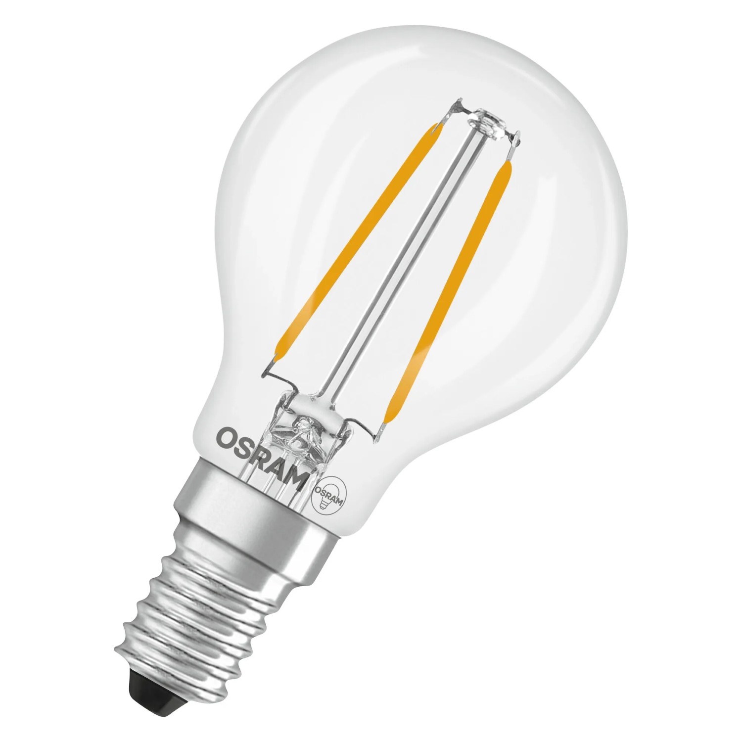 Osram LED-Leuchtmittel E14 Tropfenform 1 W 136,m Klar 8,4 cm x 4,5 cm