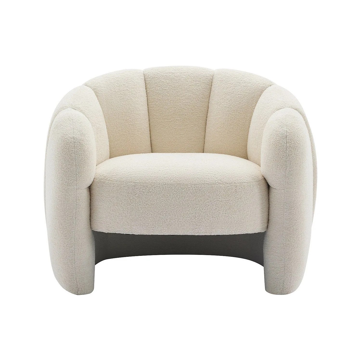 Vente-unique Sessel Mit Gerader Rückenlehne Delipo Beige 93 cm