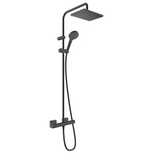 Hansgrohe Duschsystem Vernis Shape Showerpipe 230 mm 1jet EcoSmart Mattschwarz