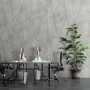 Graues Wandpaneel in Steinoptik von WallFace, Modell Limestone Grey Nature.