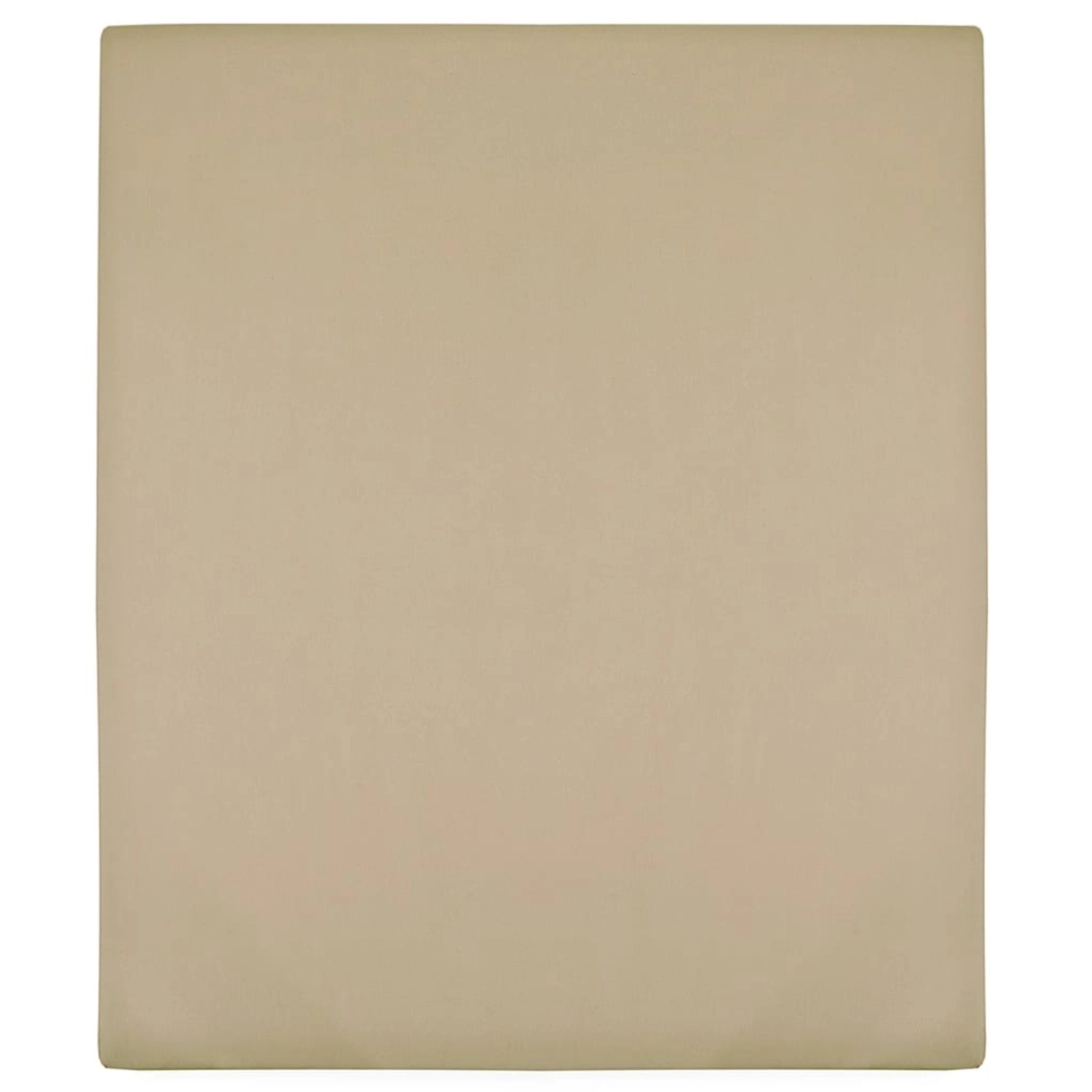 vidaXL Spannbettlaken Jersey Taupe 100x200 cm Baumwolle 136222