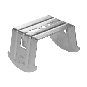 Kreuzverbinder für CD-Profile zur sicheren Verbindung von Deckenlattung.