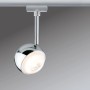 URail LED Spot Capsule II, Chrom matt, 6W für Schienensysteme.