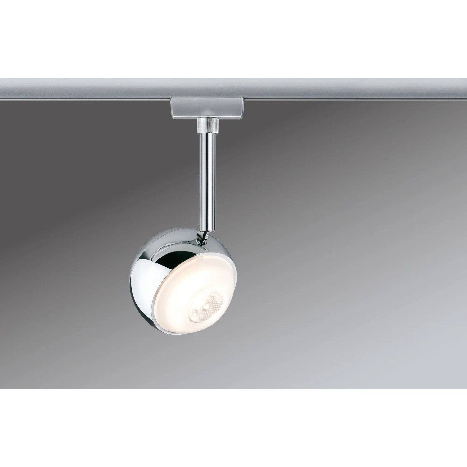 URail LED Spot Capsule II, Chrom matt, 6W für Schienensysteme.