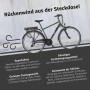 Telefunken Trekking E-Bike mit 21 Gang Shimano Schaltung, Hinterradmotor und Akku.