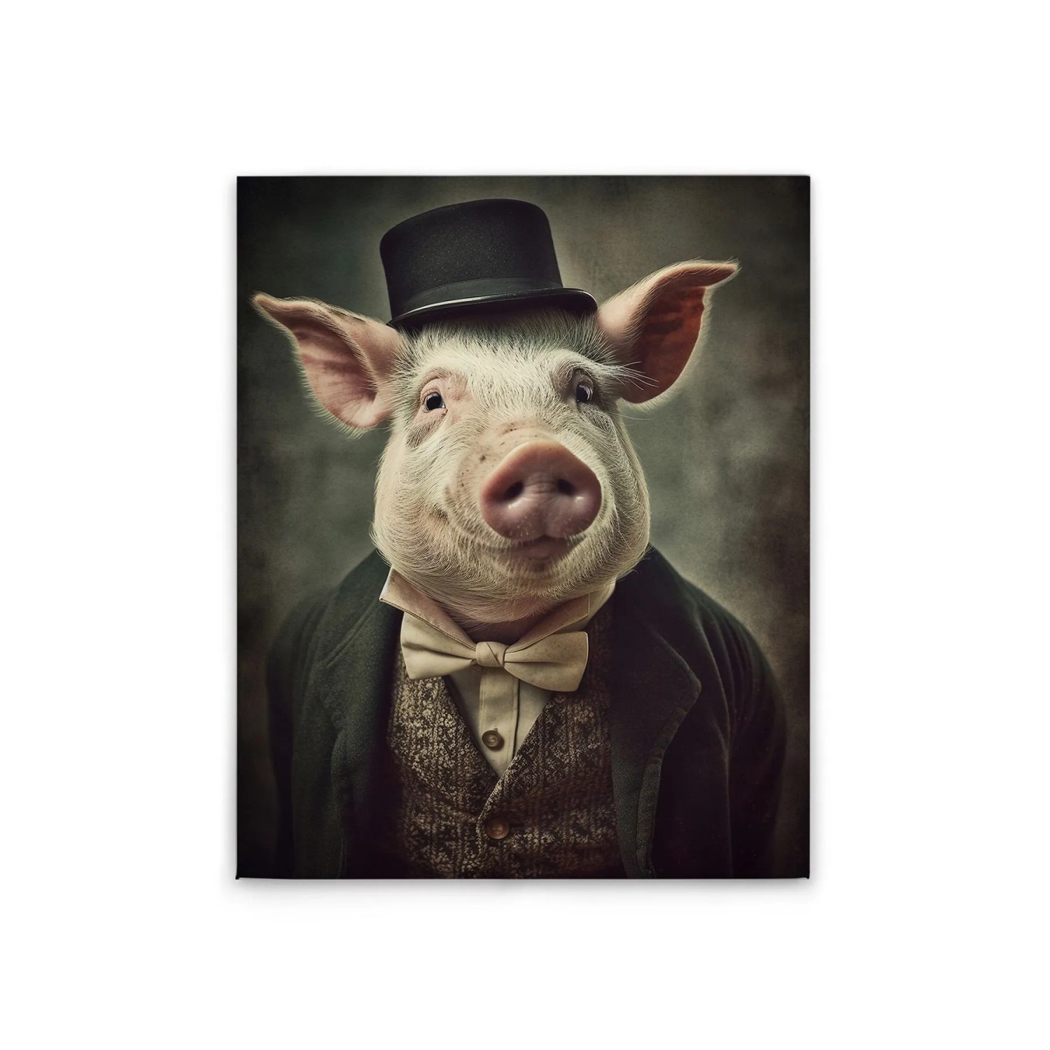 Tadessi Leinwandbild - M1-No.52263 - Funny Animals - 40 x 50 cm - Querformat
