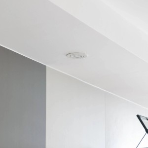 Arcchio LED Hochvolt Einbaustrahler Jyra 10017674 Modern in Weiß aus Aluminium 1-flammig Wohnzimmerleuchte