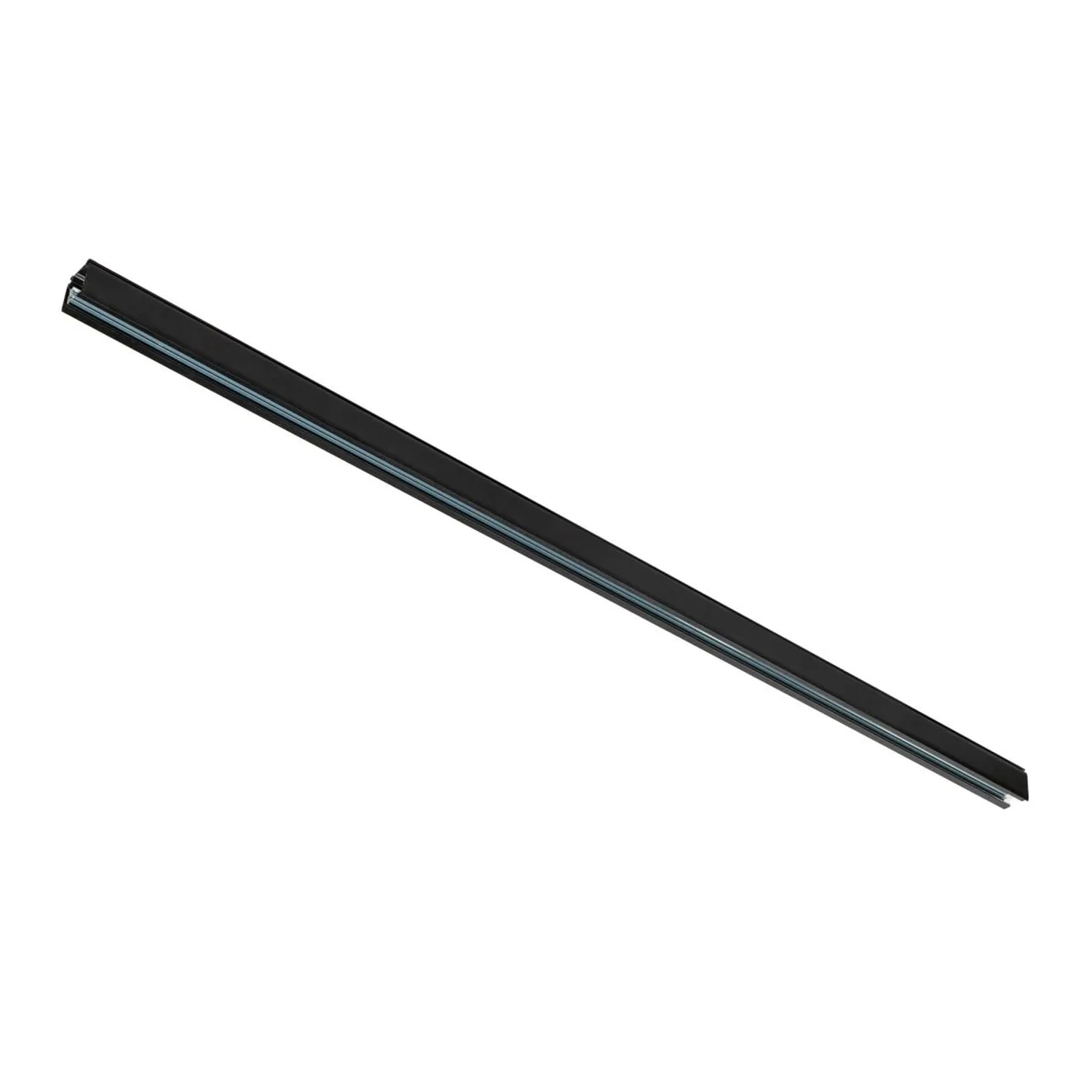 QAZQA Moderne 3 Phasen Schiene Schwarz 100cm 3 Phasen