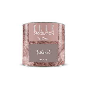 ELLE DECORATION by Crown Wandfarbe Tailored No. 451, matte, 125ml Dose.