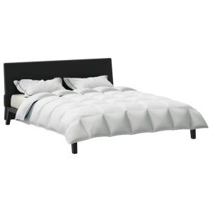 vidaXL Winterbettdecke Weiß 260 x 220 cm Feder 42007661