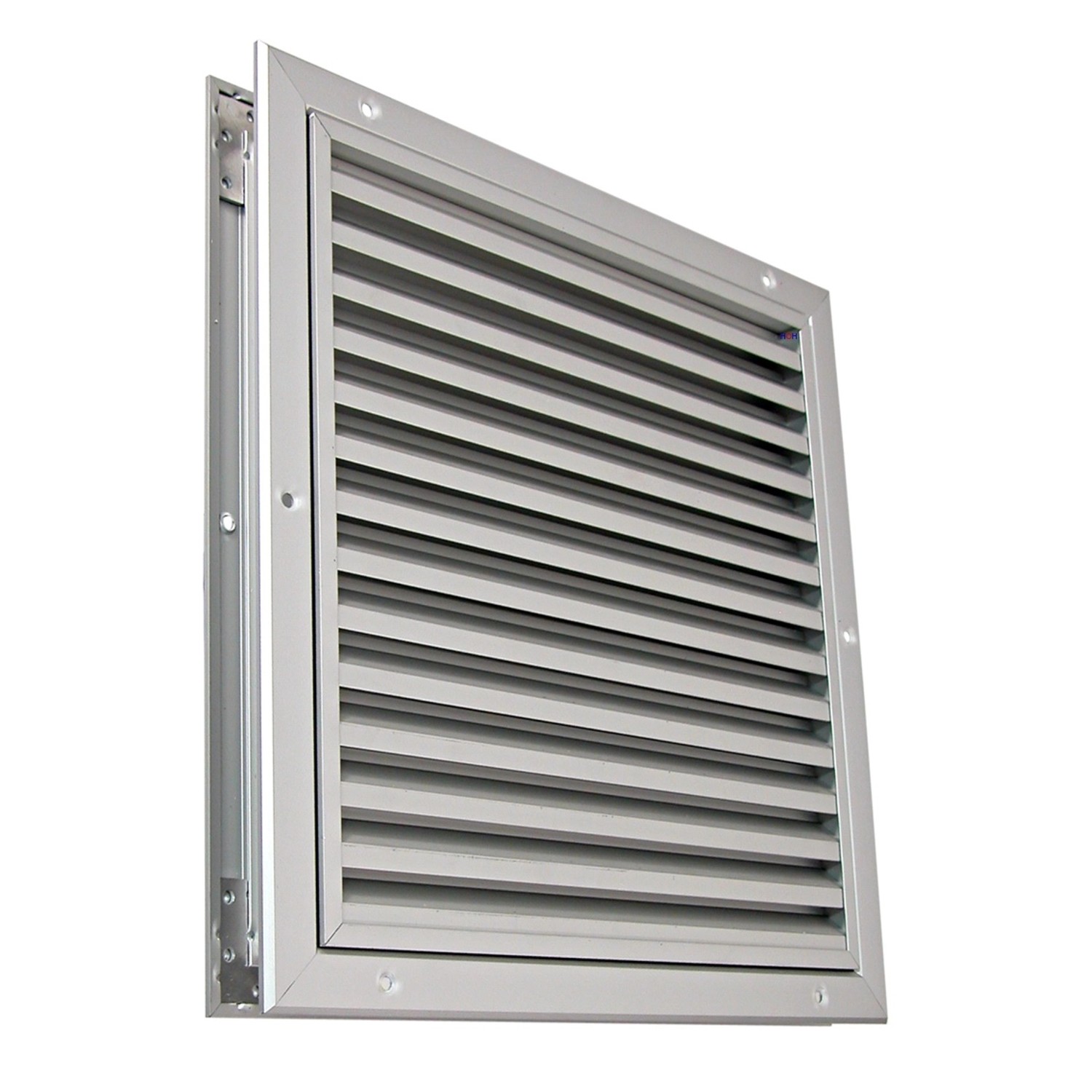 Häusler Lüftungsgitter LG-3030 DORAA Lamellengitter Alu 335 x 335 Abluftgitter